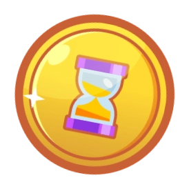 Hourglass coin