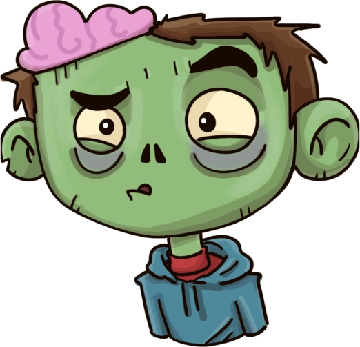 Little kid zombie